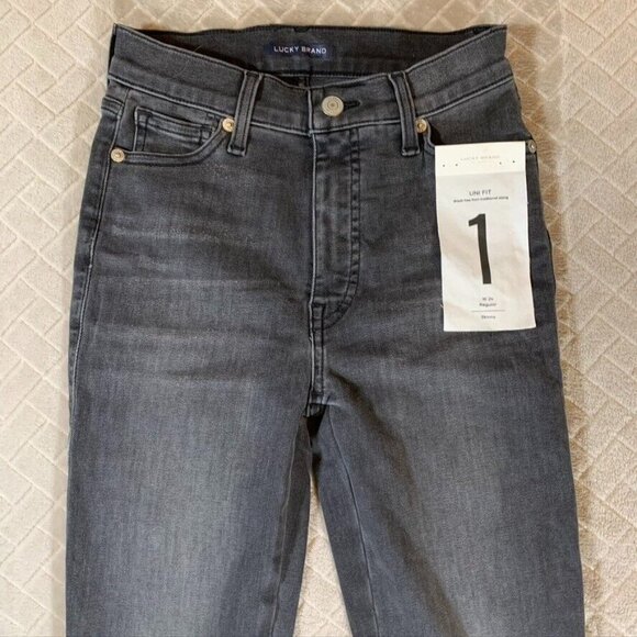 Madewell Womens 1 Denim Jeans Faded Black Uni Fit Skinny Mid Rise Stretch New - Picture 2 of 11